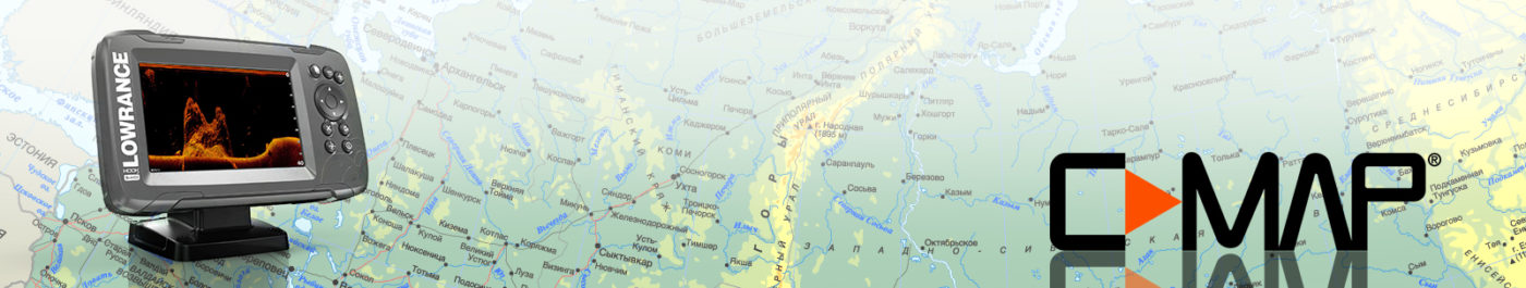 C-map «Внутренние водные пути России, запад»