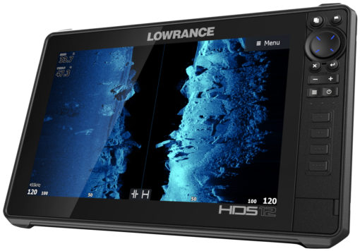 Lowrance HDS 12 Live боковое сканирование