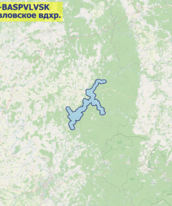 Карта Павловское водохранилище